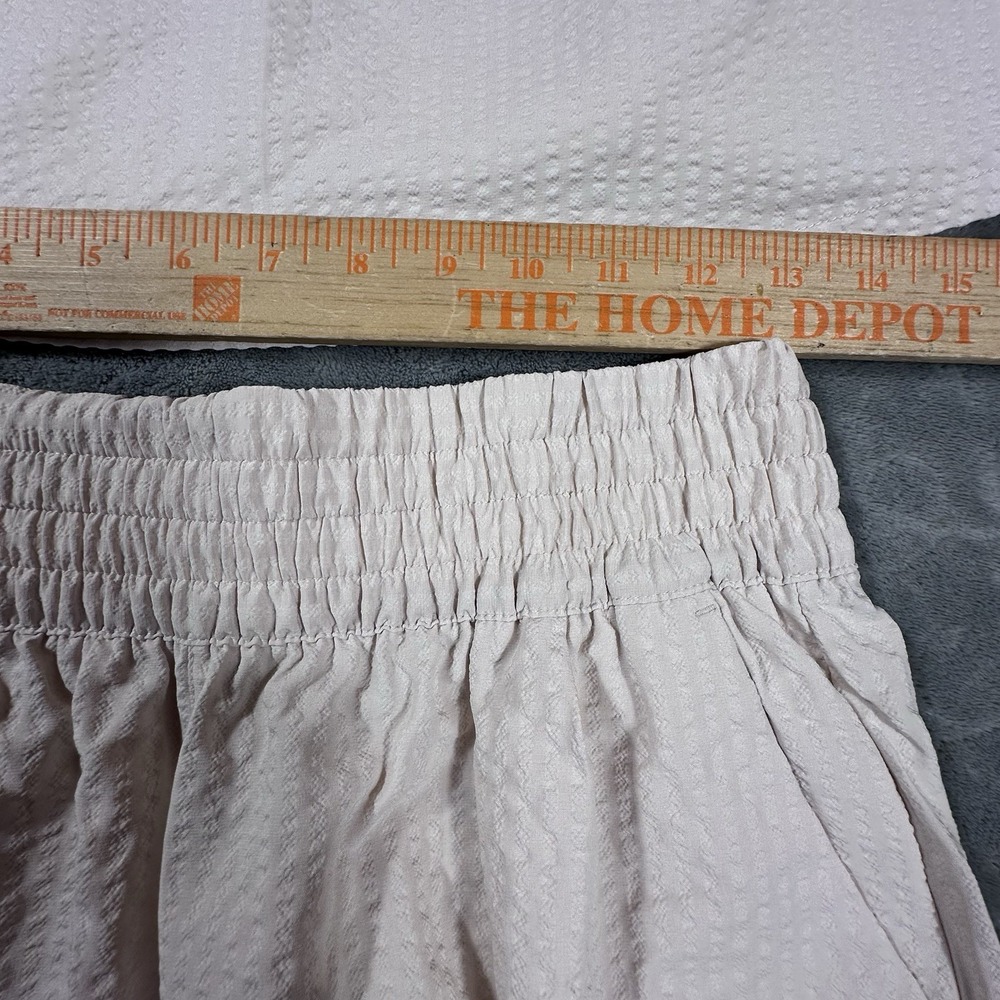 VUORI Villa Textured Short + Crop Tank Set Milkweed Neutral Small 4 Way Stretch - Picture 11 of 13